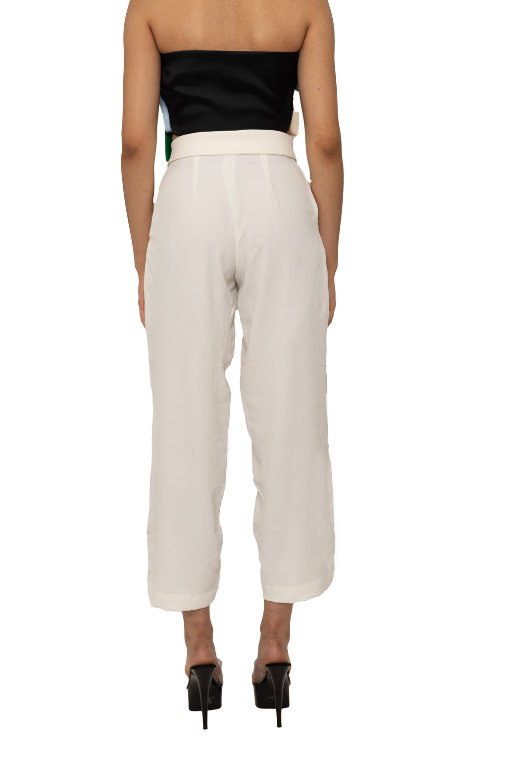 Dorinda Asymmetry Sculpt Pants