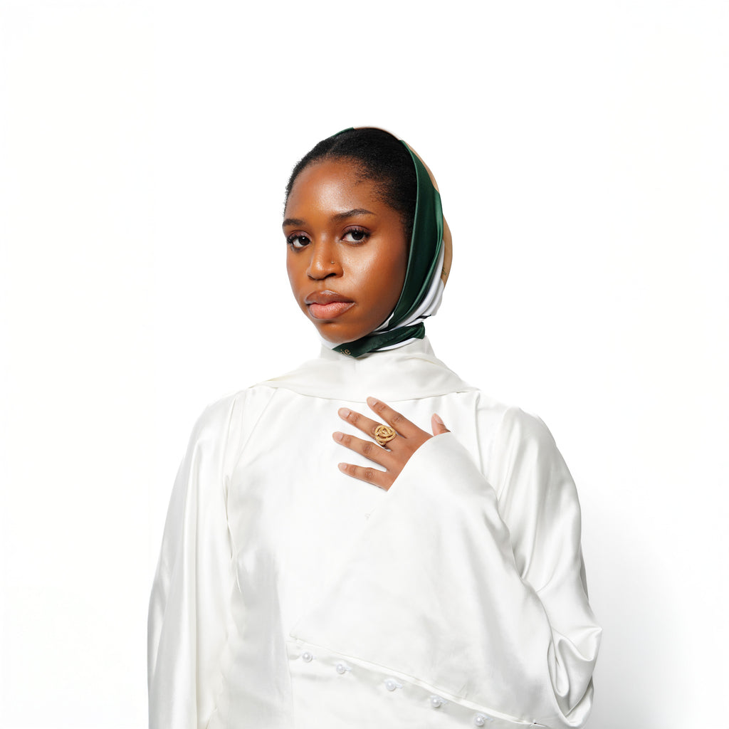 Riya Architectural Silk Scarf