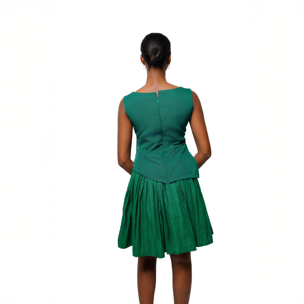 Alessia Structured Midi Dress