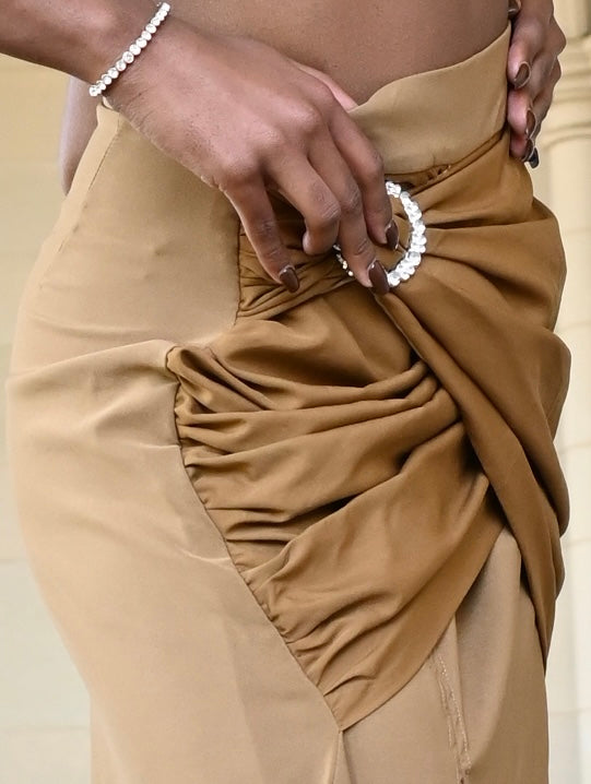 Grace Tailored Wrap Skirt